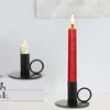 Candle Holders Taper Holder Vintage Home Decoration Festival Supply Chamberstick With Handle For