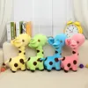 18cm/25cm adorável girafa boneca de pelúcia brinquedo criativo de pelúcia de pelúcia de calçada