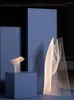 Golvlampor post modern enkel lampa oregelbundet vardagsrum sovrum studie studio kreativ akryl band transparent skrivbord