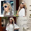 Óculos de sol Eyeezi Luxury Woman Eyepieces Designer Vintage Polarizado Women Trends Copy Lentes de marca para meninas Brasil