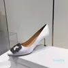 Chaussures habillées Designer Chaussures pour femmes Talons hauts Sexy Bouts pointus 3cm Mariage