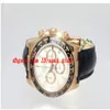 Fabriksleverant￶r Luxury Wristwatch Ceramic 116515 White Dial rostfritt st￥l Bezel Automatiska herrarna Herrklockor251i