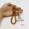 Strand Resin Tasbih 33 Beads Turkish Prayer Eid Gift Muslim Rosary Islamic Bracelet Arabic Accessories On Hand Profession Misbaha