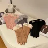 Austraila Designer Gloves Winter Fleece Touch Screen Glove Women Girls Warm Full Finger Mittens Outdoor Riding Mitten