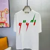 Мужская дизайнерская футболка плюс размеры женские оптовые футболки с буквами с коротки