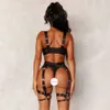 Sex toys masager Masseur complet du corps Jouet bondage de luxe lingeries sexy sous-vêtements féminins chauds lenceria para mujer jarretelles fines ropa ensemble intérieur EZBZ 02GZ NLI4