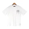 Мужская футболка дизайнерская одежда рубашки с принтом черно-белая мужская футболка качественный хлопок повседневные футболки с коротким рукавом хип-хоп уличная одежда футболки европейский и американский размер