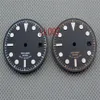 P355 356 Corgeut 30 5mm Black Dial Fit MIyota8205 8215 ETA 2824 Mingzhu 2813 Oglądaj wysokiej jakości prosty design Dial2298