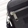 Classic mini size messenger bag black grey canvas with leather mens shoulder bag with box luxurys designers bags handbag crossbody314k