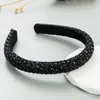 Sparkly Colorful Hair Hoop Rhinestone Full Crystal Headbands Elastic Hairbands Baroque Hair Accessories Headdress For Women