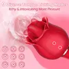 Sex Toy for Rose Woman LUMODIA 3 in 1 Vibrator G spot Stimulation Adjustable Adult s with 9 Tongue Licking Vibrating Modes Sexual FQDQ