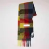 Women Cashmere Cargf Classic Plaid Designer Scarves Touch Touch Warm Wark With Tags Autumn Winter Shawls 35*250cm