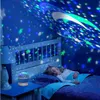 Christmas Gift Bedroom Decoration Projector Lamps 360 Degree Rotation Colorful Eye Protection Sky Moon Star Projection Lamp Night Light