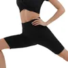 Femmes Shapers Yoga Pantalon Shorts Cinq points Sans Gêne Ligne Fitness Taille Haute Pêche Hanches Serré Gym Vêtements