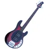 Red Bass Guitar 4 Strings com braço de pau -rosa personalizável