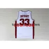 NCAA Lower Merion 33 Bryant Jersey College Men High School Basketball Red White Black Stitched