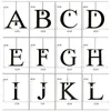 Pendellampor bokst￤ver ljus geometrisk digital nordisk kreativ k￶k ￶ dekorativ h￤ngande lampa alfabet