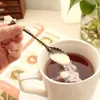Zestawy naczyń obiadowych mini metalowe łyżki vintage widelc królewski styl rzeźbiony kawa owoce deser kuchenny