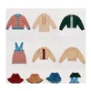 Cardigan Misha and Puff Kids Girls Vintage Liting Swaters Beautif Dild Winter Tops Little Girl Fas