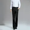 Stage Wear Dance Pants 2022 Hommes National Standard Modern Ballroom Dancing Pants Costumes Adult Latin Training Clothing Black Wh264q
