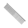 Pet Supplies stainless steel Dog Grooming silver density dual-purpose comb tt1212