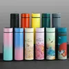 500ml Smart Water Bottle Intelligent Thermal Insulation Cup Vacuum Insulated Stainless Steel Thermal Bottle Temperature Measuring Water Cup