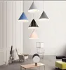 Hängslampor 2022 LED -lampor Norra Europa Style Creative Lamp Eysaeld Olika färg för studie El Bedroom Bar etc.
