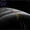 Ratthjul t￤cker Alcantara Suede Leather Car Cover Universal f￶r Lada Granta Xray Vesta Xcode 37-38cm wrap