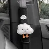 Safety Belts Accessories 1pc Cute Cartoon Toy Animal Car Seatbelt Cover Seat Belt Harness Cushion Auto Shoulder Strap Protector Pad for Children/ Kids T221212
