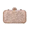 Pink Sugao Crystal Luxury Evening Bag Axel Bag Bling Party Purse Top Diamond Boutique Gold Silver Women Wedding Day Clutch Bag254d