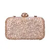 Pink Sugao Crystal Luxury Evening Bag Bashing Baging 블링 파티 지갑 상단 다이아몬드 부티크 골드 실버 여성 결혼 날 클러치 백 254d