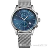 Montre Homme Jet Blue Montre Homme Analogique Quartz Acier Inoxydable Argent 1513441311F