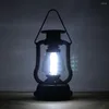 Luzes noturnas Lâmpada LED Alto brilho One-Tecla Iniciar Retro Retro Lighting Outdoor ABS ABS Lanterna solar de manobra manual