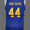 Western Blue Chips Movie Basketball Jersey 50 Shaq Neon Boudeaux 44 Tony Point Shaver 22 Anfernee Hardaway Butch McRae