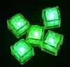 wholesale Mini LED Party Lights Square Color Changing LED ice cubes Glowing Ice Cubes Blinking Flashing Novelty Party Supply