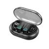 V5.3 Bluetooth-hoofdtelefoons Wireless oortelefoons oorhaak met laadkas LED Display Touch Control 9D HiFi Stereo Sound Waterprood