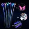 LED وميض الشعر جديلة متوهجة ألعاب Luminescent Hairpin Novetly Hairs Ornament Girls LED Seys New Year Party Christmas Gifts Random 1173