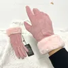 Austraila Designer Gloves Winter Fleece Touch Screen Glove Women Girls Warm Full Finger Mittens Outdoor Riding Mitten