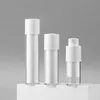 Vacuum Bottle Pump Airless Luxury Portable Cosmetic Lotion Treatment Travel Empty Bottle Container 15ml/30ml/50ml SN4266