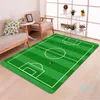 Modern Carpet 3D Football Area Rugs Flannel Rug Memory Foam Carpet Boys Kids Play Crawl Mat Big Carpets for Home Living Room Blanket