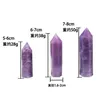 Arts And Crafts Natural Crystal Amethyst Mica Quartz Decorative Singlepointed Sixsided Jade Handpolished Ornaments Healing Wands Rei Dhnql
