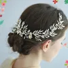 Headpieces TRiXY Wedding Hair Clips For Women Rhinestone Barrette Bridal Handmade Accessories Hairpins Girl Party Ceremony Prom