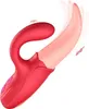 Sex Toy Toy Lace lamber o vibrador do clitóris Rose 2 em 1 para mulheres estimulador de mamilo de ponto G com 10 modos de vibração vibradores adultos adultos 9ayj