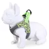 Hundhalsar Leasches Reflective Nylon Mesh Vest Type Dog Harness For Small Dogs No Pull Dog Wrap Around Brest Strap Harness for Bulldog Pet Supplies T221212