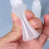 Bottiglie di stoccaggio 10 Pz / lotto 10ML 20ML 30ML 50ML Colla di plastica PE vuota con coperchi a vite Spremere contagocce olio inchiostro liquido