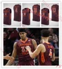 Sean Pedulla Virginia Tech Hokies basketbalshirt Lynn Kidd Darius Maddox Justyn Mutts Mylyjael Poteat Rodney Rice Michael Ward Patrick Wessler Jersey