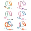 Dog Collars Leashes I-shaped Dog Harness with Matching Dog Leash Polyester-cotton Pet Harness and Leash Set for Small To Medium Dogs Walk Outdoors T221212