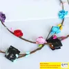 LED FLOWER CROWN WETTHER BASHBAND Party Supplies متوهجة الألياف الضوئية الضوئية البصرية Barrettes غطاء رأس الرأس عيد الميلاد عيد الميلاد