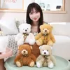 25/30CM Kawaii Mink down Teddy Bear Plush Toys Cute Bear Dolls Stuffed Soft for Children Girls Birthday Party Gift Brinquedos