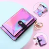 Portefeuilles Laser Femmes PVC Zipper Coin Wallet Purse Mini Small Bag Fashion Money Holder